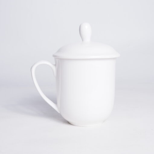 รหัส KA1306 ชุดกาแฟเนื้อนิวโบน มีฝาปิด